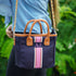 Luna Black Personalised Handbag - Uncommongifts.in